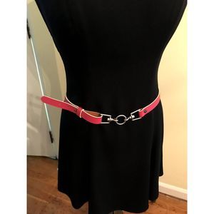 GAP Skinny Pink Belt with sweet toggle end